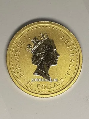 Австралийская золотая монета 25 долларов