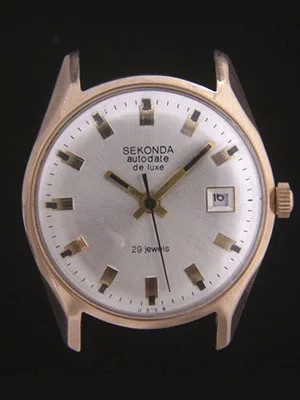 Золотые часы «Sekonda»